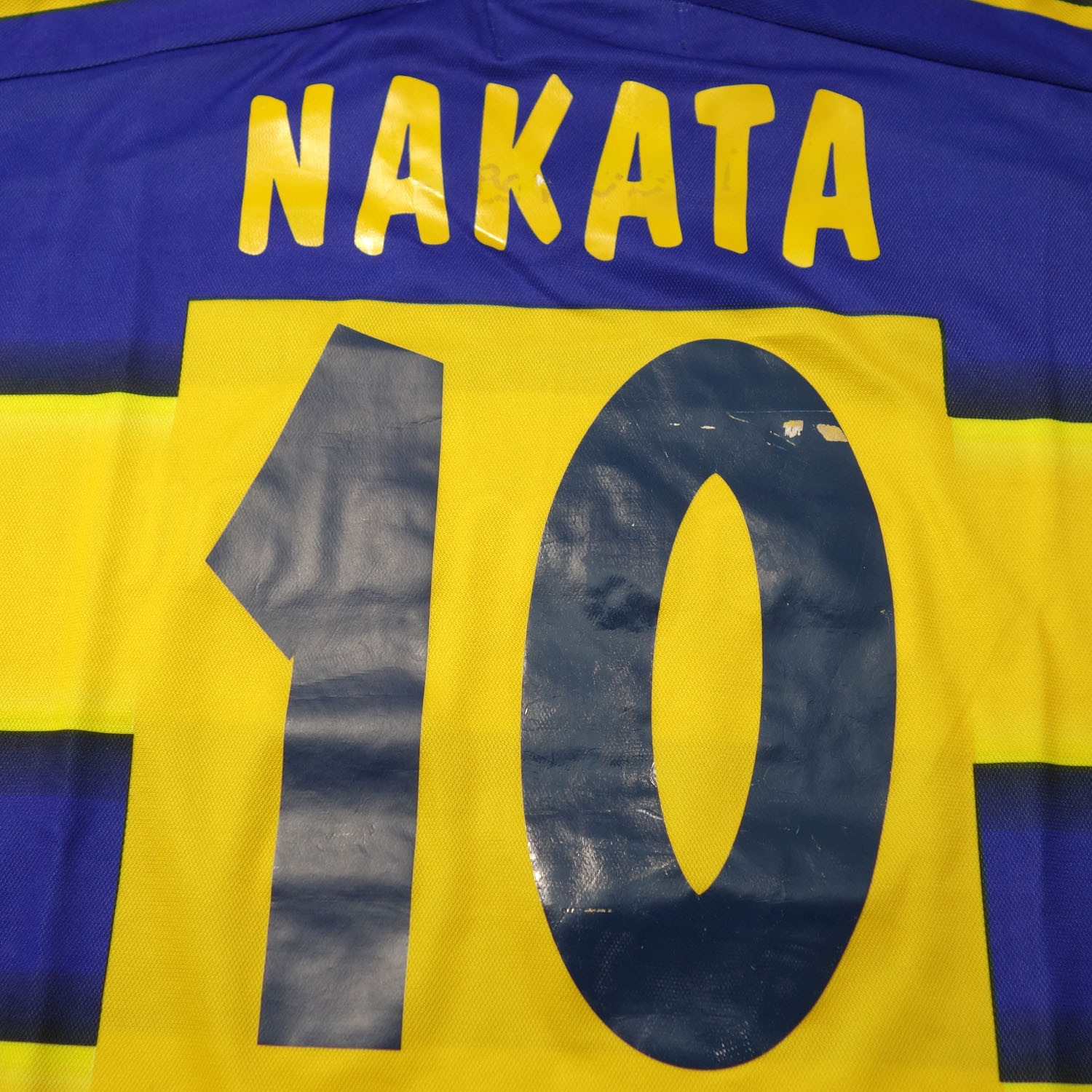中田英寿 選手支給パルマ02/03ホームユニフォーム / Hidetoshi Nakata 02/03 player issued Parma  home shirt