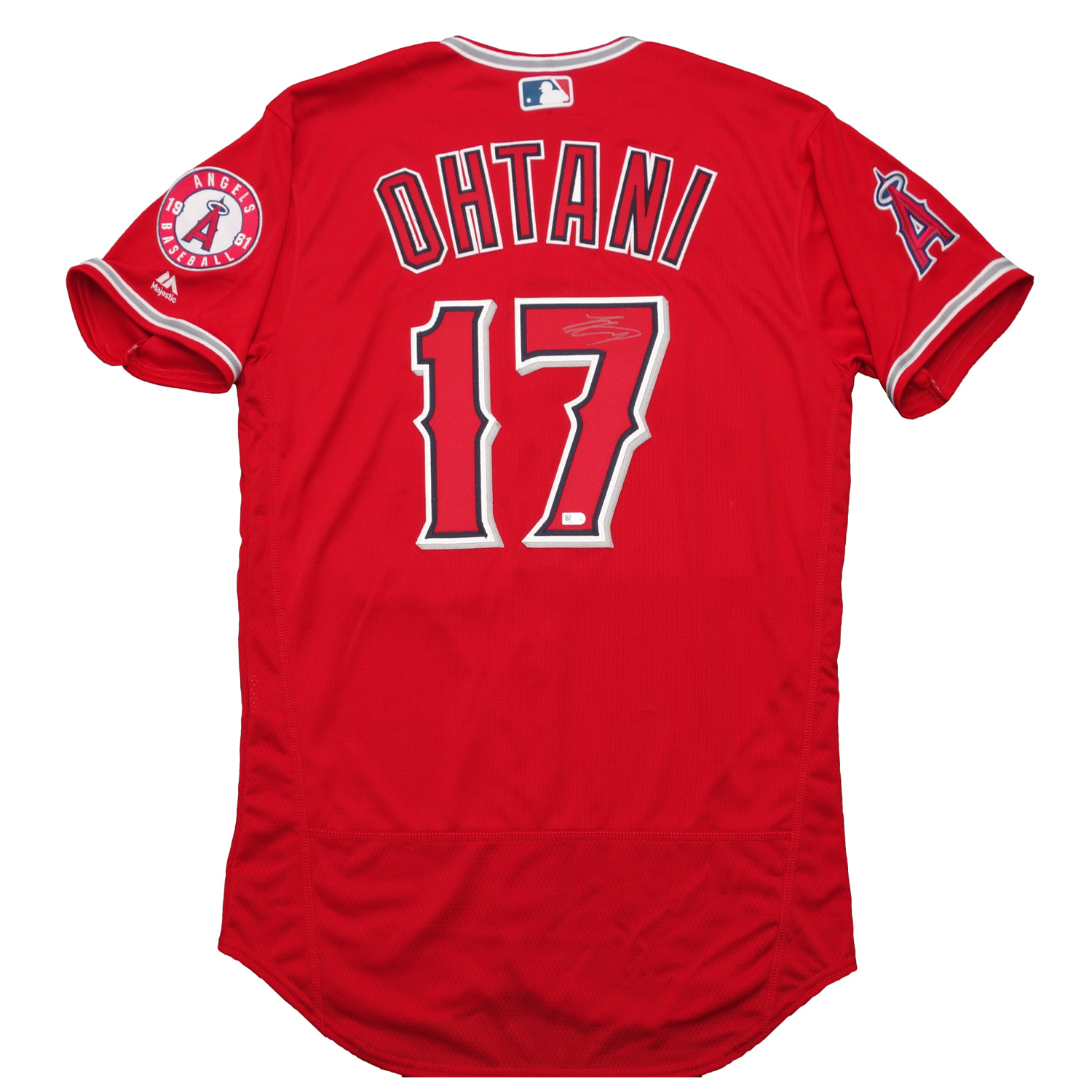 大谷翔平 直筆サイン入りエンゼルス オルタネートユニフォーム TOPPS / Shohei Ohtani autographed Angels  alternate jersey TOPPS